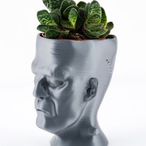 3D printed Frankenstein succulent planter, a spooky and unique addition to your Halloween décor