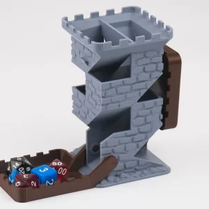 Dice Tower and Folding Tray