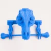 A wall-mounted T-Rex skull toilet paper holder, perfect for adding a unique and functional touch to your bathroom decor.